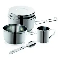 Set 7 vase de camping din inox Orion Track