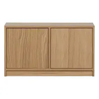 Comodă TV modulară cu aspect de lemn de stejar 77x44 cm Modulair – vtwonen