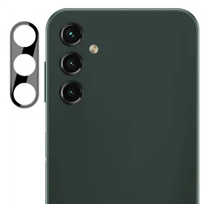 Folie de protectie Camera Spate Techsuit pentru Samsung Galaxy A54 A546, Sticla Securizata, Neagra