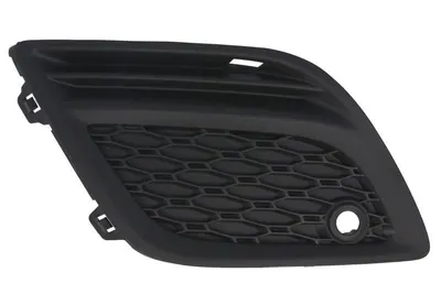Bara protectie fata dreapta cu locas senzori parcare, plastic, negru potrivit VOLVO XC60 2008-2013