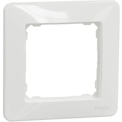 Rama simpla, Schneider, SDD311801, Sedna Design, alb