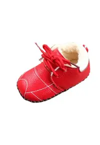 Pantofi Imblaniti - Model Bella - Piele ecologica - Fete - Siret - Rosu