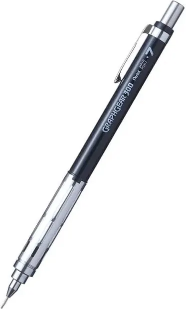 Creion automat Pentel - Graphgear-300, 0.7 mm
