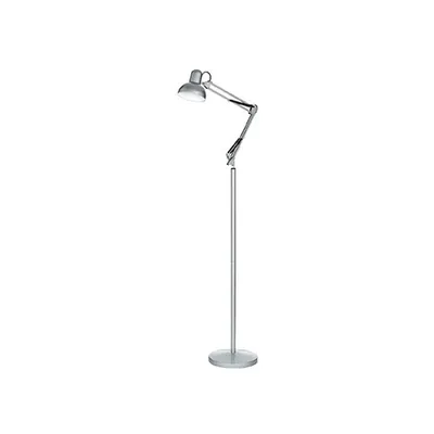 Lampa de podea Kelly, 1 bec, dulie E27, D:1000 mm, H:1200/1850 mm, Argintiu
