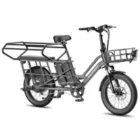Cargo EBike FF20 CUV Baterii 2x12Ah 140km Anvelope Fat Scaun Copil 200kg