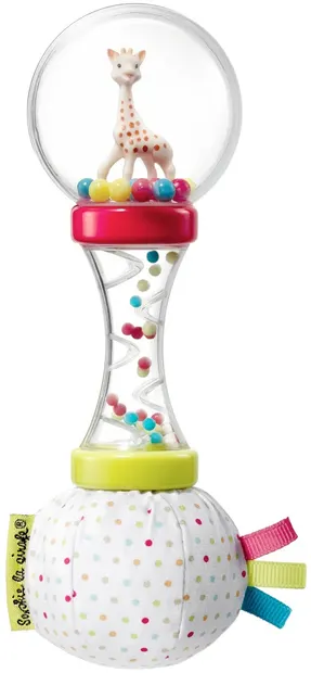 Zornaitoare cu o bila Sophie la Girafe - Maracas, Fresh touch