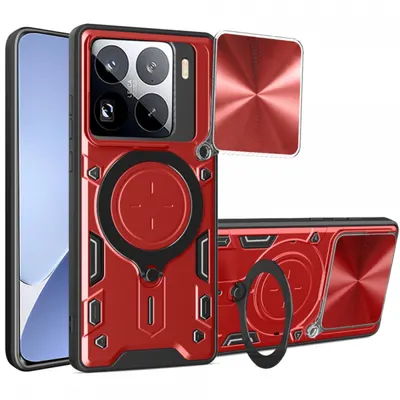 Husa pentru Xiaomi 15 Pro, Techsuit, CamGuard Pro, Rosie