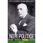 Note politice vol. 4-5. 1920-1924