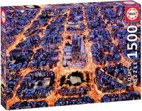 Puzzle Educa din 1500 piese - Barcelona
