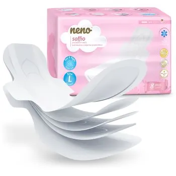 NENO Soffio absorbante postnatale cu aripioare