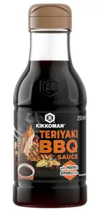 Sos Teriyaki Bbq Cu Miere Si Gust Afumat Kikkoman 250Ml