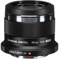 Obiectiv Olympus - M.Zuiko Digital, 45 mm, f/1.8, negru
