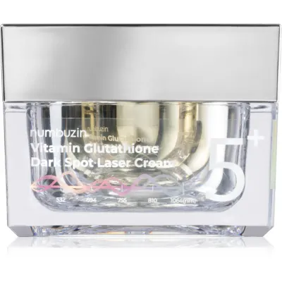 Numbuzin No. 5 Vitamin Glutathione Dark Spot Laser Cream crema iluminatoare impotriva petelor 50 ml