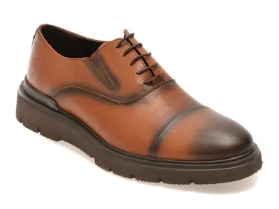 Pantofi eleganti RELAX maro, 8316, din piele naturala
