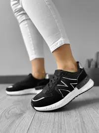 Adidasi dama casual negri LA212 N12-1