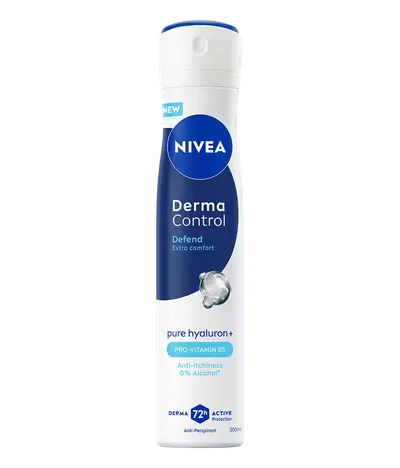 Deodorant spray pentru femei Derma Control Defend, 200ml, Nivea