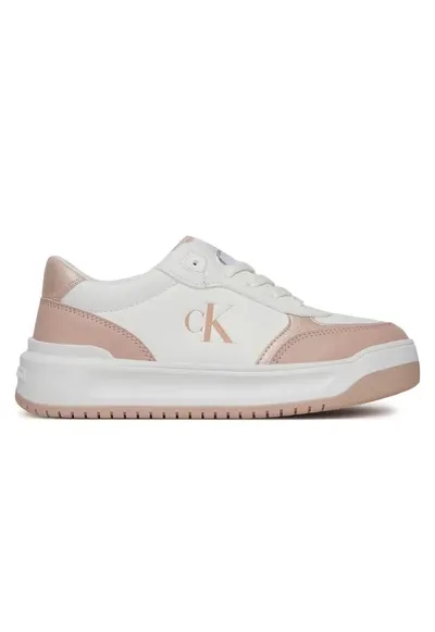 Pantofi sport pentru Fete - low cut lace-up sneaker - V3A9-82020-1355X134 - Alb - Alb