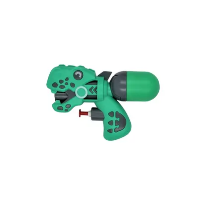 Pistol cu apă dino verde 15cm