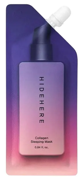 Hidehere Mască facială cu colagen de noapte, 25 ml