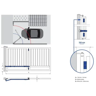 Sistem Fac Bi-Folding ideal pentru spatiile de acces mic KC7101.060