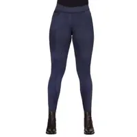 Legging echitație QHP Jorine cu prindere totală