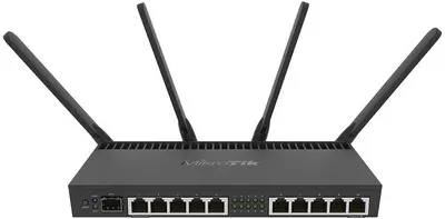 Router Mikrotik - RB4011iGS+5Hac, 2033Mbps, negru