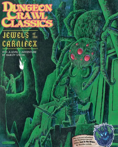 Supliment pentru jocuri de rol Dungeon Crawl Classics RPG #70: Jewels of the Carnifex