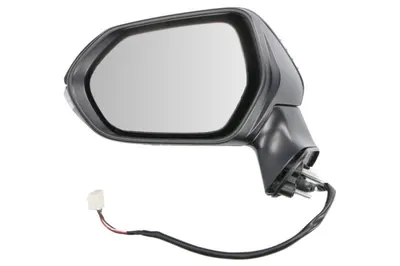 Oglinda laterala stanga electric, convex, cu incalzire, grund, semnalizator potrivit TOYOTA COROLLA E21, COROLLA SDN E21 03.18