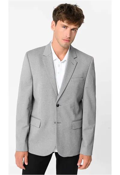 Sacou barbati croaia regulata JB-Rize - grafit - Gri grafit