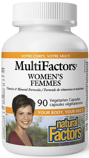 MultiFactors Women's Femmes, 90 capsule, Natural Factors