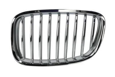 Grila radiator stanga crom/argintiu potrivit BMW 5 GRAN TURISMO F07 2013-2017