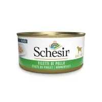 SCHESIR Complementary In Jelly, XS-XL, Pui, conservă hrană umedă câini, (în aspic), 150g