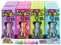 Set creativ Pour PalZ - Ursuleț de colorat, breloc, sortiment