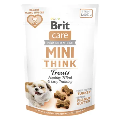 Brit Care Dog Mini Treats Think 50 g