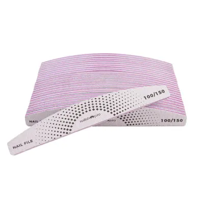 Pila semiluna Nailshop 100/150 - set 25 buc.