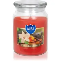 BISPOL Vanilla & Amber lumânare parfumată