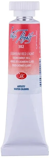 Vopsea de acuarelă Nevskaya Palitra Leningrad White Nights - 302, roșu cadmiu, 10 ml