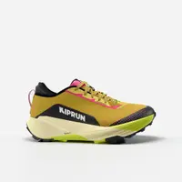 Încălțăminte alergare trail, impermeabilă Kiprun Kipsummit galben Bărbați