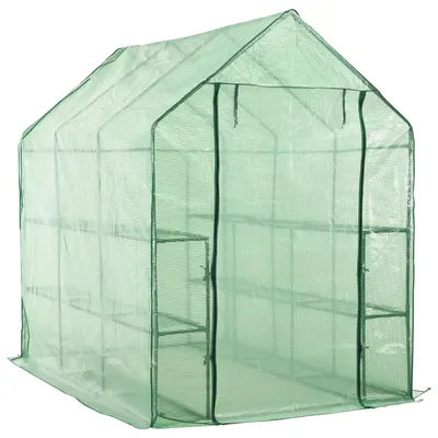 Gossi sera inalta cu 12 rafturi, 143 x 214 x 196 cm, otel