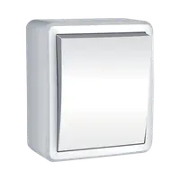 Intrerupator Cap Scara Aplicat Alb Ip44