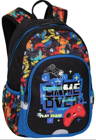 Ghiozdan pentru gradiniță Colorino Game Over - Cu 1 compartiment