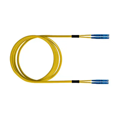 FO Patch Cord, Duplex, E2000/E2000, E09/125 OS2, 7.5m
