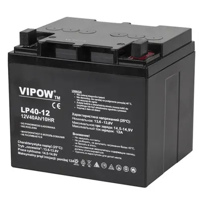 Acumulator gel plumb Vipow 12 V / 40 Ah BAT0222