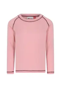 Bluza copii Wear - lana merinos - Lw Ulster 702 - roz