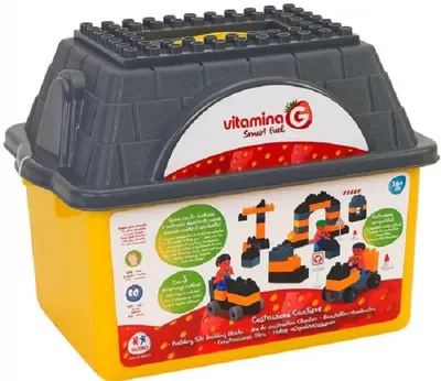 Set de constructie pentru copii Globo Vitamina G - Santier