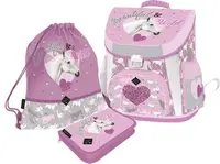Set școlar Lizzy Card Wild Beauty Purple - 3 în 1