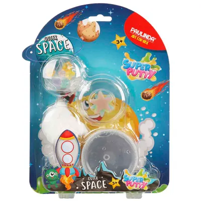 Slime Paulinda, Super Putty, Space, 80 ml