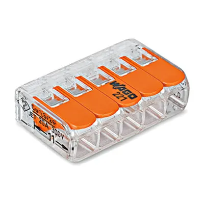 Clemă pentru doze 5 x 0,2-4 mm²