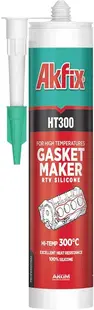 Silicon rezistent la căldură Akfix - HT300, 310 ml, negru