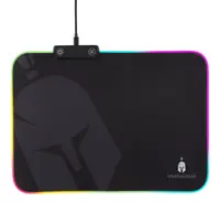 Mouse pad de gaming Spartan Gear - Ares RGB, S, Negru